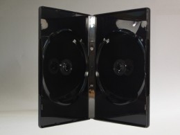 DVD Doppel Box Amaray Style schwarz