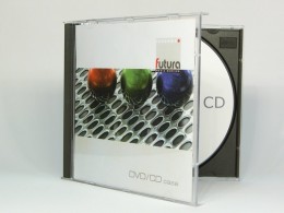 CD konfektioniert in einer Jewelbox
