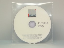 DVD konfektioniert in einer Folientasche